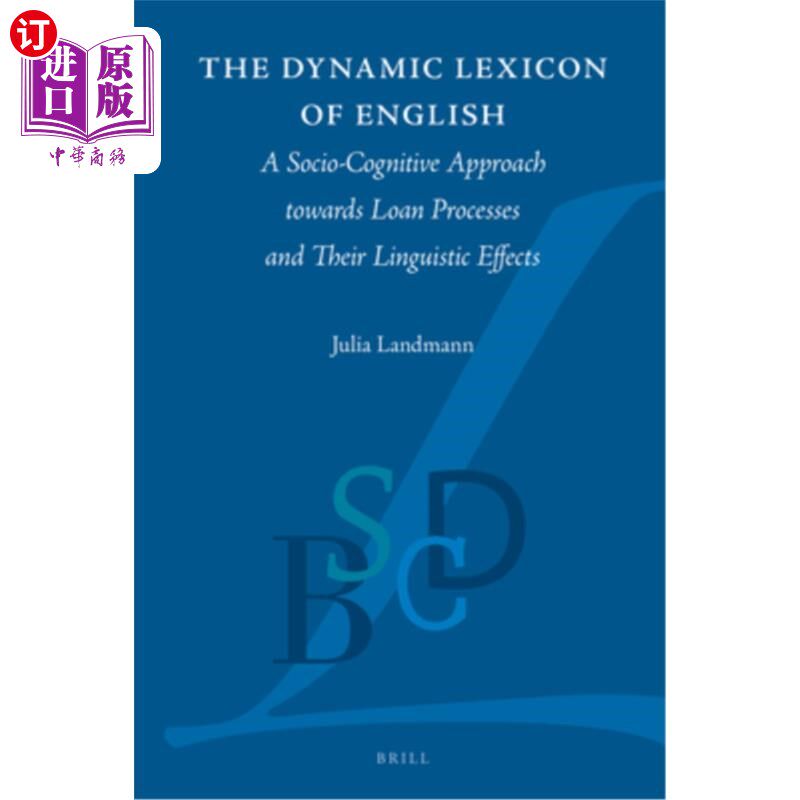 海外直订The Dynamic Lexicon of English 动态英语词典