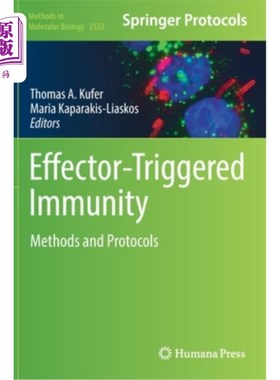 海外直订医药图书Effector-Triggered Immunity: Methods and Protocols 效应触发免疫:方法和协议