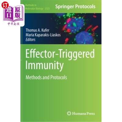 海外直订医药图书Effector-Triggered Immunity: Methods and Protocols 效应触发免疫:方法和协议