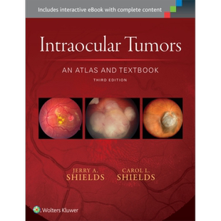 现货 眼内肿瘤 图解及教材 第3版 英文原版 Intraocular Tumors Jerry A Shields【中商原版】