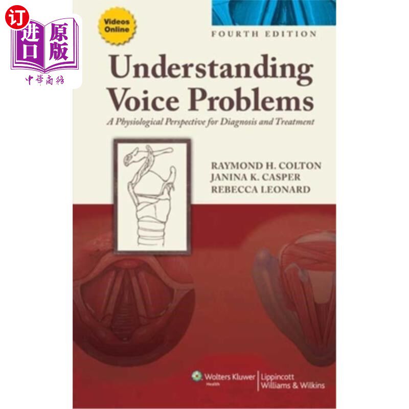 海外直订医药图书Understanding Voice Problems: A Physiological Perspective for Diagnosis and Trea 理解声音问题:诊断