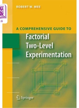 海外直订A Comprehensive Guide to Factorial Two-Level Experimentation 因子二级实验综合指南