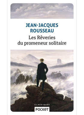 预售 【法文版】卢梭 一个孤独漫步者的遐想 口袋本 LES REVERIES DU PROMENEUR SOLITAIRE 法文原版 Jean Rousseau【中商原版】