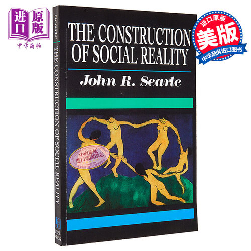 社会实在的建构 豆瓣阅读 英文原版 The Construction of Social Reality John R. Searle【中商原版】