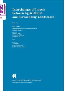 海外直订Interchanges of Insects Between Agricultural and Surrounding Landscapes 农业与周边景观昆虫的交流