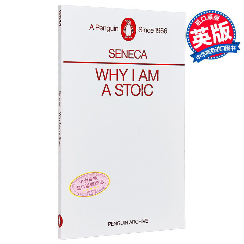 90周年企鹅档案系列 塞涅卡 为什么我是斯多葛派 Penguin Archive Why I Am A Stoic 英文原版 Seneca 哲学启迪【中商原版】