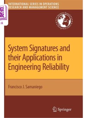海外直订System Signatures and Their Applications in Engineering Reliability 系统特征及其在工程可靠性中的应用