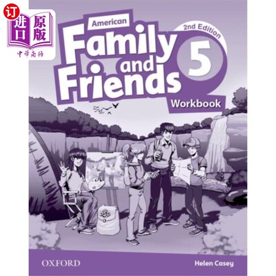海外直订American Family and Friends: Level Five: Workbook 美国家庭和朋友:第五级:练习册
