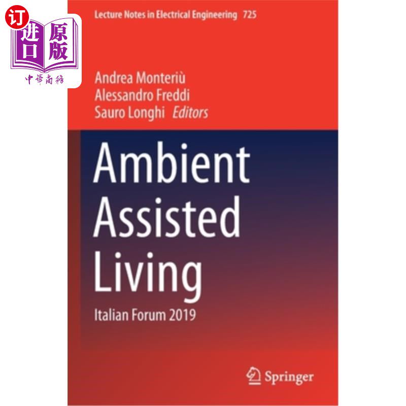 海外直订医药图书Ambient Assisted Living: Italian Forum 2019 环境辅助生活:2019年意大利论坛