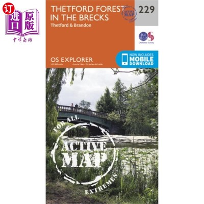 海外直订Thetford Forest in the Brecks 布雷克斯的塞特福德森林