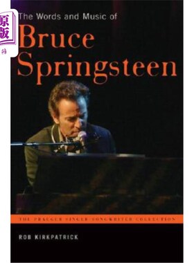 海外直订The Words and Music of Bruce Springsteen 布鲁斯·斯普林斯汀的歌词和音乐