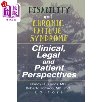 海外直订医药图书Disability and Chronic Fatigue Syndrome 残疾和慢性疲劳综合症