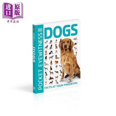 DK目击者口袋系列 狗 Pocket Eyewitness Dogs DK百科 英文原版 认识狗狗 宠物知识 品种科普【中商原版】