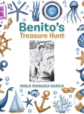 海外直订Benito's Treasure Hunt 贝尼托的寻宝游戏