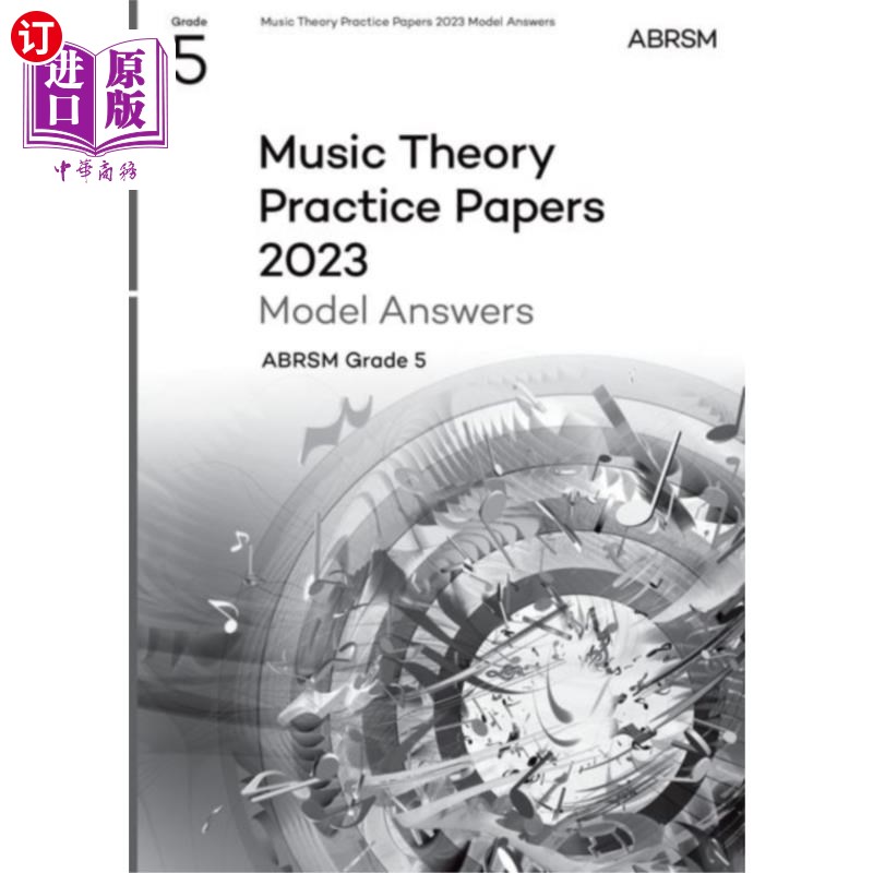 海外直订Music Theory Practice Papers Model Answers 2023,... 音乐理论实践试卷模型答案2023,ABRSM 5级