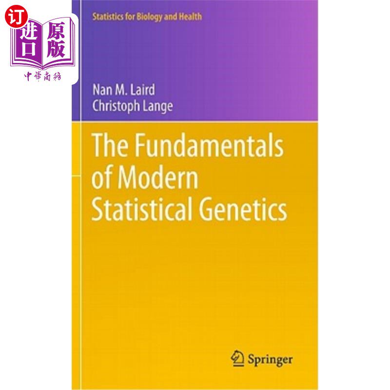 海外直订医药图书The Fundamentals of Modern Statistical Genetics 现代统计遗传学基础