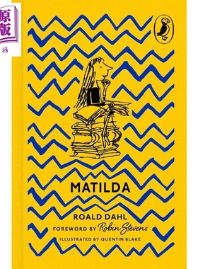企鹅小书 布面彩边 玛蒂尔达 Matilda 英文原版进口 儿童读物 精装 Puffin85周年珍藏版 畅销经典作品 送礼佳品【中商原版】