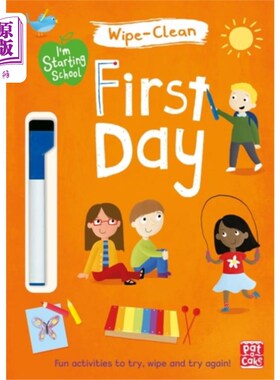 海外直订I'm Starting School: First Day 我开始上学了:第一天