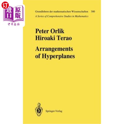 海外直订Arrangements of Hyperplanes 超平面布置