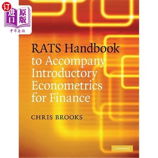 海外直订RATS Handbook to Accompany Introductory Econometrics for Finance 金融学计量经济学入门手册