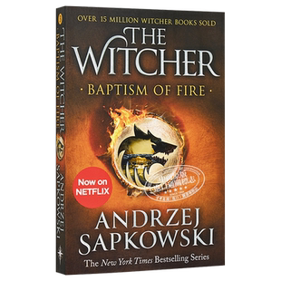 现货 猎魔人3 Baptism of Fire (Witcher Saga 3) 英文原版 巫师3:火的洗礼 Andrzej Sapkowski 奇幻小说【中商原版】
