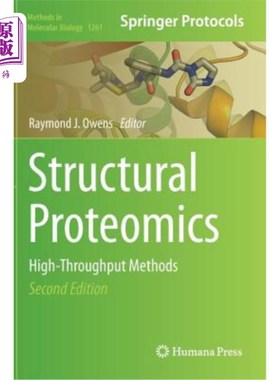 海外直订Structural Proteomics: High-Throughput Methods 结构蛋白质组学：高通量方法