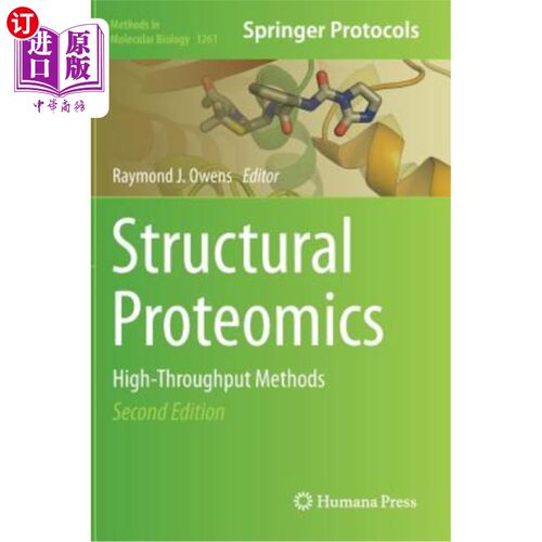 海外直订Structural Proteomics: High-Throughput Methods 结构蛋白质组学：高通量方法