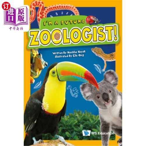 海外直订I'm a Future Zoologist! 我是未来的动物学家!