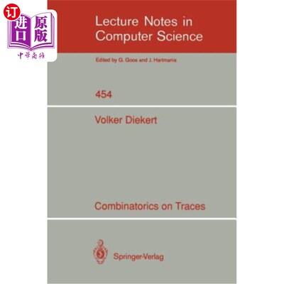 海外直订Combinatorics on Traces 迹上的组合数学