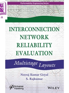 现货 互连网络可靠度评估 多阶段布局Interconnection Network Reliability Evaluation Multistage Layouts英文原版Neeraj Kumar