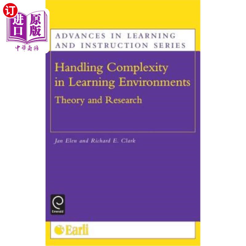 海外直订Handling Complexity in Learning Environments: Theory and Research 学习环境中的复杂性处理：理论与研究