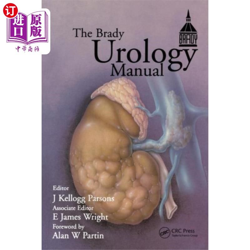 海外直订医药图书Brady Urology Manual 布雷迪泌尿学手册