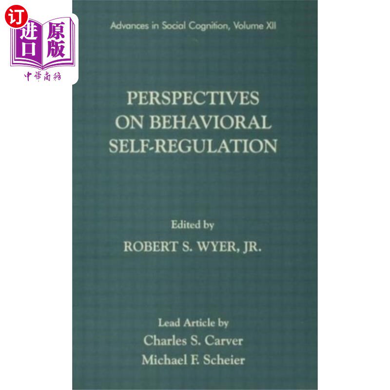 海外直订Perspectives on Behavioral Self-Regulation 行为自我调节的观点