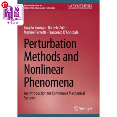 海外直订Perturbation Methods and Nonlinear Phenomena 摄动方法与非线性现象
