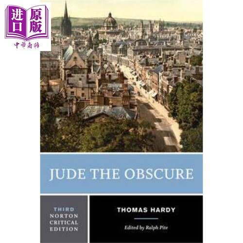 现货 Jude the Obscure 无名的裘德 Thomas Hardy 英文原版 诺顿文学解读系列 Norton Critical Editions 【中商原版】