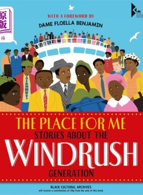 海外直订Place for Me: Stories About the Windrush Generat... 《属于我的地方:关于风吹一代的故事