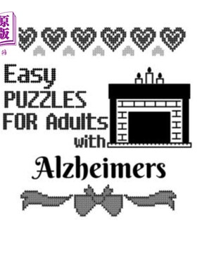 海外直订医药图书Easy Puzzles For Adults With Alzheimers: Sudoku For Seniors To Keep The Memory S 与阿尔茨海默氏症的
