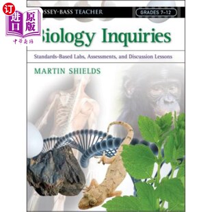 生物学调查：基于标准 Based and Discussion Assessments Standards Labs 实验室 海外直订Biology Lessons Inquiries
