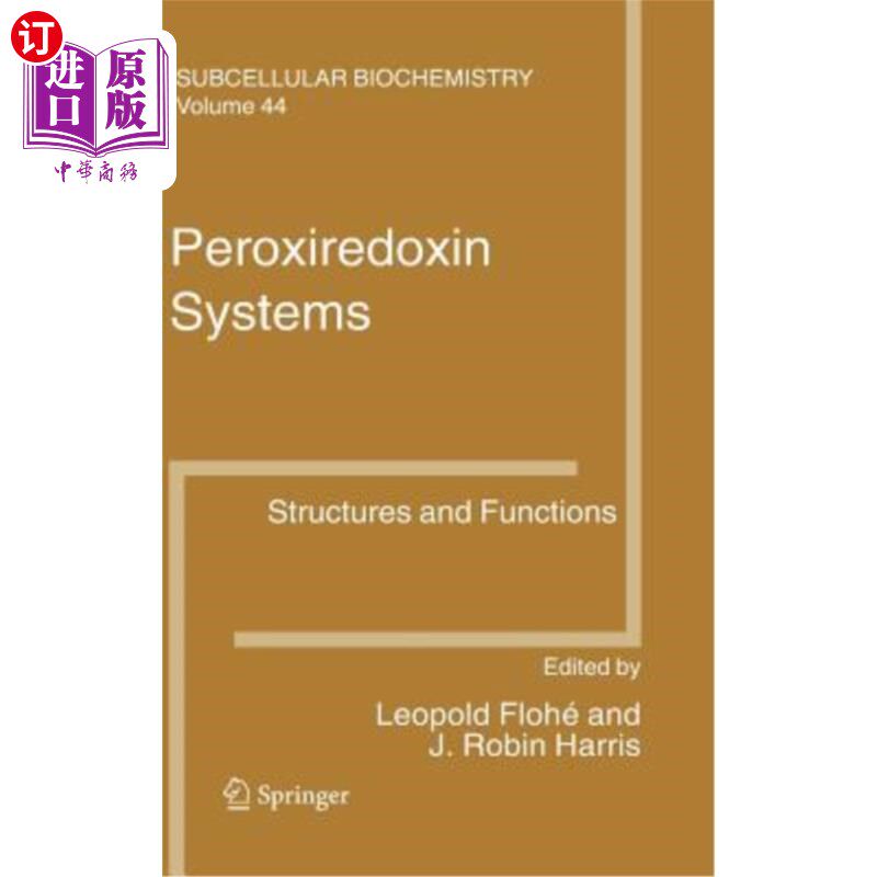 海外直订医药图书Peroxiredoxin Systems: Structures and Functions 过氧化物酶系统：结构和功能