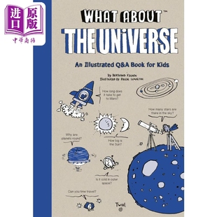 知识科普图画书 The 英文原版 进口图书 来看看宇宙 About Universe 中商原版 现货 儿童非小说科学绘本 What