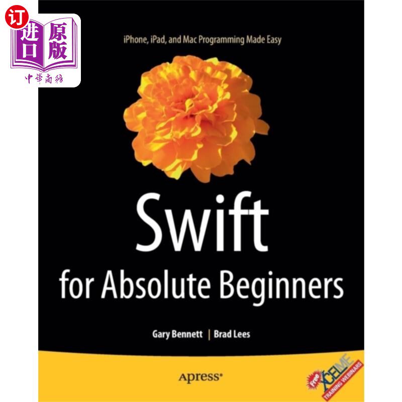 海外直订Swift for Absolute Beginners Swift for初学者