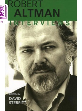 海外直订Robert Altman: Interviews 罗伯特·奥特曼:采访