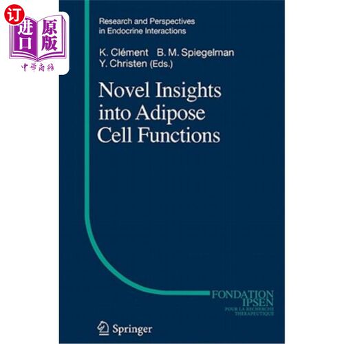 海外直订Novel Insights Into Adipose Cell Functions 脂肪细胞功能的新见解