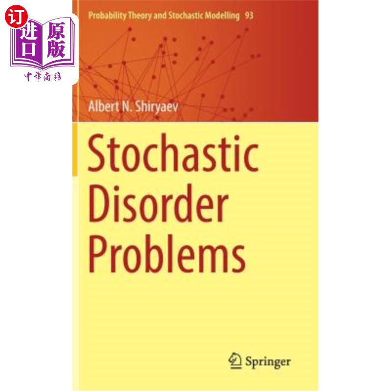 海外直订Stochastic Disorder Problems