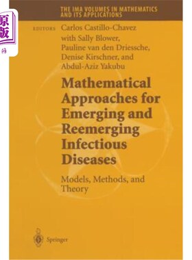 海外直订医药图书Mathematical Approaches for Emerging and Reemerging Infectious Diseases: Models, 新发和再发传染病的