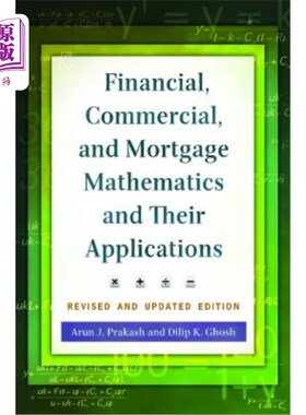 海外直订Financial, Commercial, and Mortgage Mathematics and Their Applications 金融、商业和抵押数学及其应用
