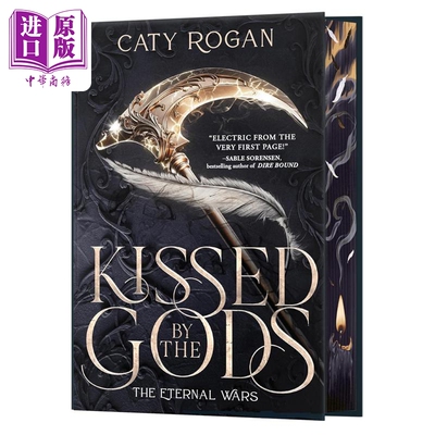 预售 众神之吻 永恒战争系列1 限量特装版 Kissed by the Gods Deluxe Limited Special edition Caty Rogan【中商原版】