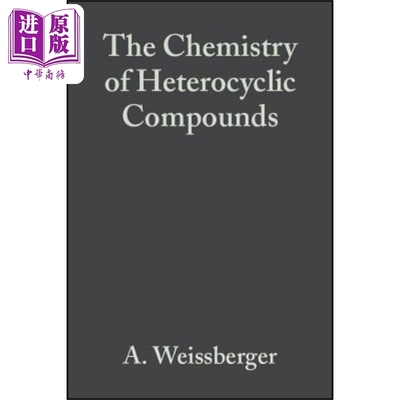 现货 杂环化合物的化学 第30卷 Special Topics In Heterocyclic Chemistry Ger Special Topics Arnold Weissberger