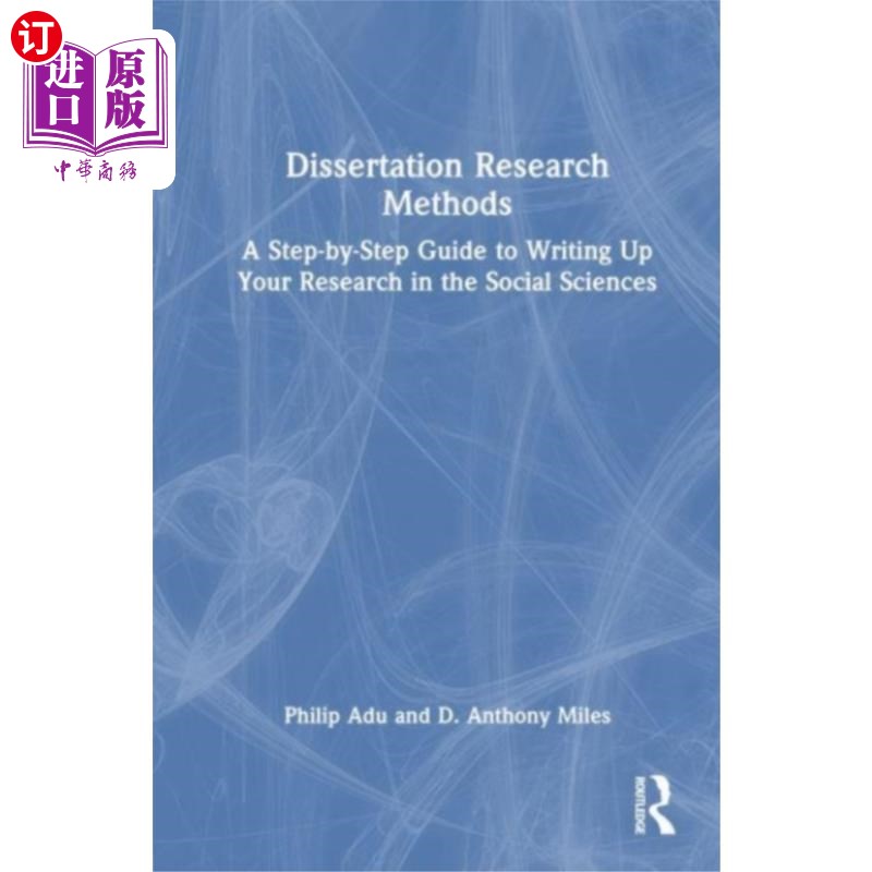 海外直订Dissertation Research Methods 论文研究方法