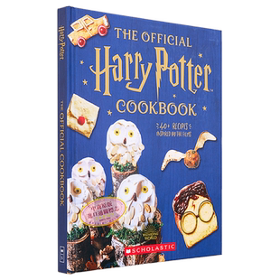 哈利波特官方食谱 40 多种受电影启发的食谱 The Official Harry Potter Cookbook 英文原版 Joanna Farrow 【中商原版】